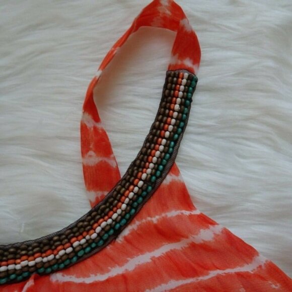 NWT Three Pink Hearts Dress Party Cocktail Prom - Picture 9 of 12